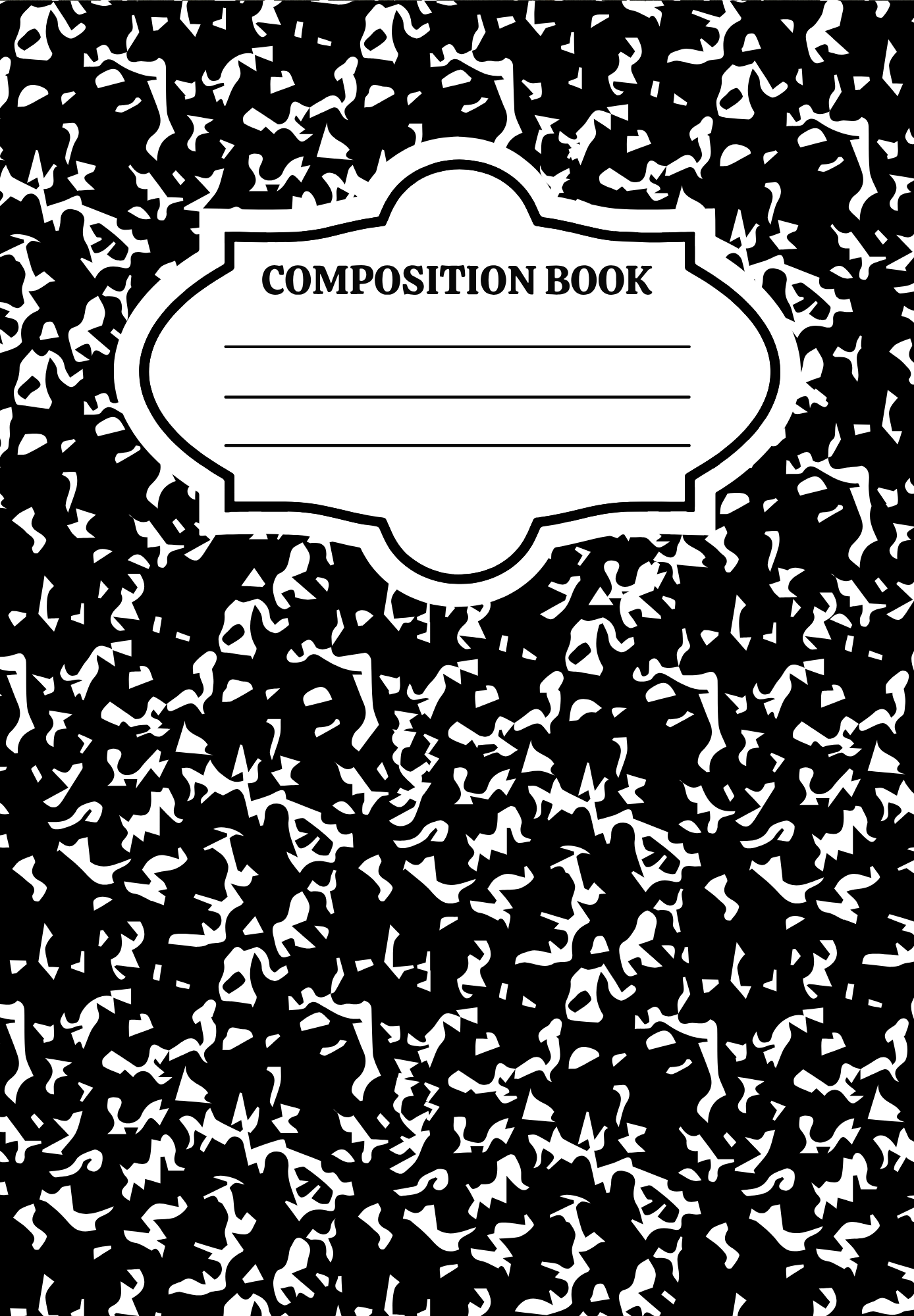 Custom Composition Notebook