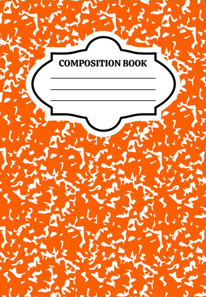 Custom Composition Notebook