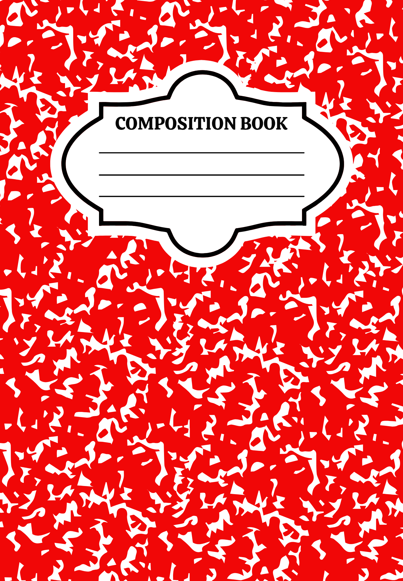 Custom Composition Notebook