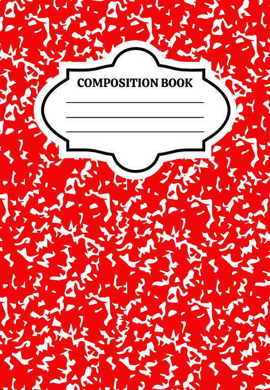 Custom Composition Notebook