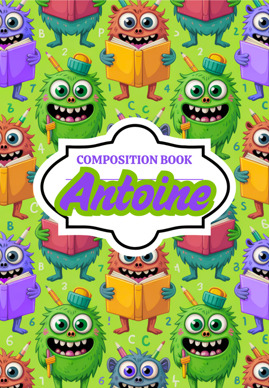 Custom Composition Notebooks