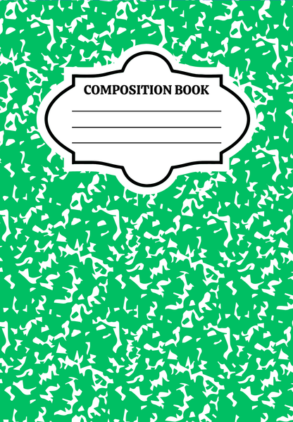 Custom Composition Notebook