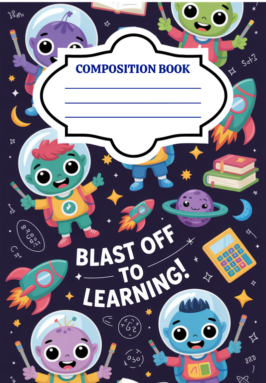 Custom Composition Notebook